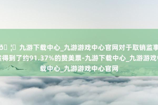 🦄九游下载中心_九游游戏中心官网对于取销监事会的议案得到了约91.37%的赞美票-九游下载中心_九游游戏中心官网